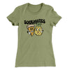 Soulmates Pineapple & Pizza Women's T-Shirt Light Olive | Funny Shirt from Famous In Real Life