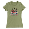 Duncan’s Toy Chest Women's T-Shirt Light Olive | Funny Shirt from Famous In Real Life