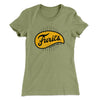 The Baseball Furies Women's T-Shirt Light Olive | Funny Shirt from Famous In Real Life