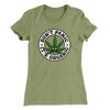 Don't Panic It's Organic Women's T-Shirt Light Olive | Funny Shirt from Famous In Real Life
