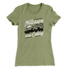 The Mountains Are Calling Women's T-Shirt Light Olive | Funny Shirt from Famous In Real Life