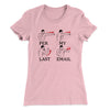 Per My Last Email Funny Women's T-Shirt Light Pink | Funny Shirt from Famous In Real Life