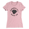 Happiness Is A Black Lab Women's T-Shirt Light Pink | Funny Shirt from Famous In Real Life