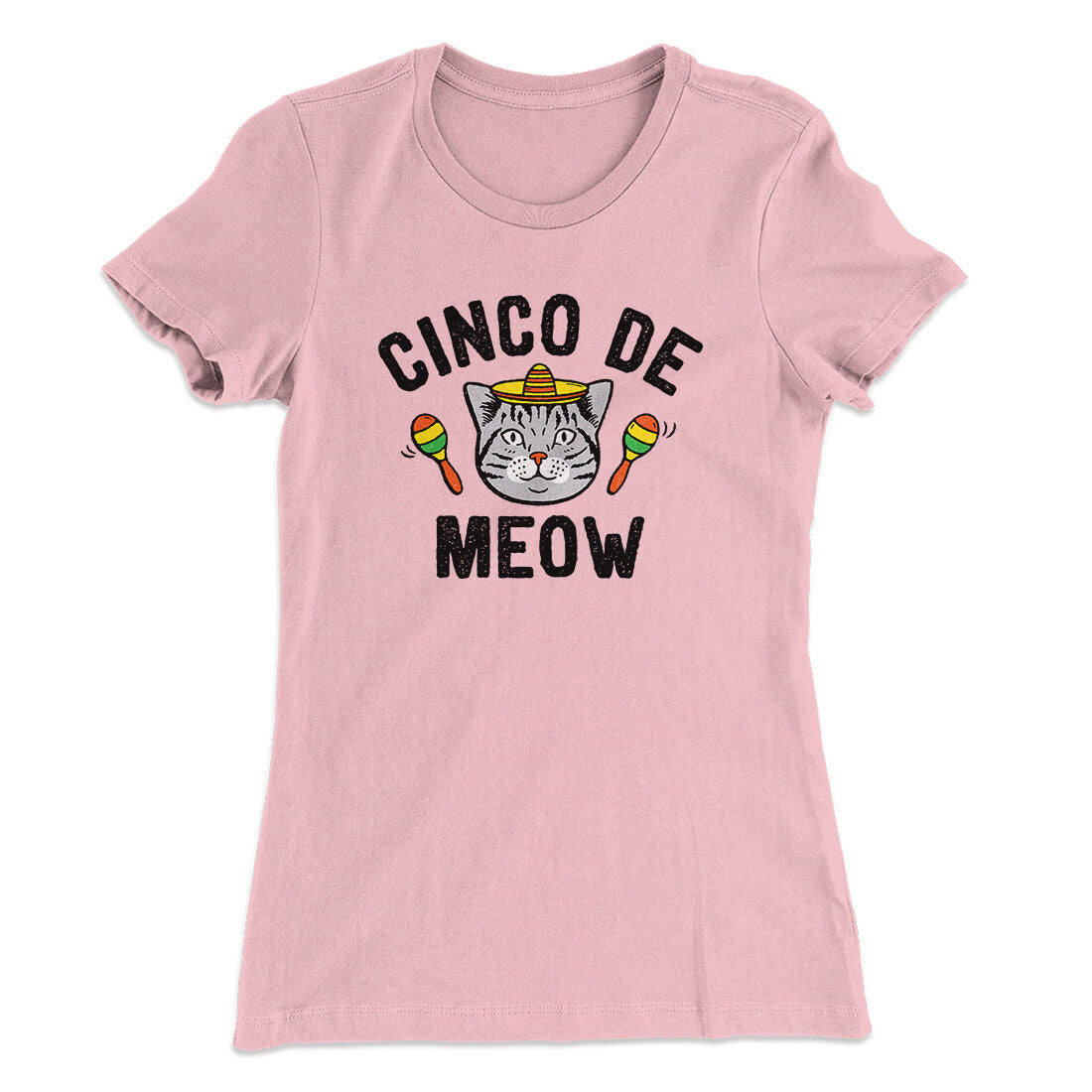 Cinco De Meow Women's T-Shirt | Funny Shirt from Famous In Real Life