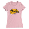 The Baseball Furies Women's T-Shirt Light Pink | Funny Shirt from Famous In Real Life