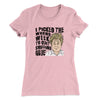 I Picked The Wrong Week To Quit Sniffing Glue Women's T-Shirt Light Pink | Funny Shirt from Famous In Real Life