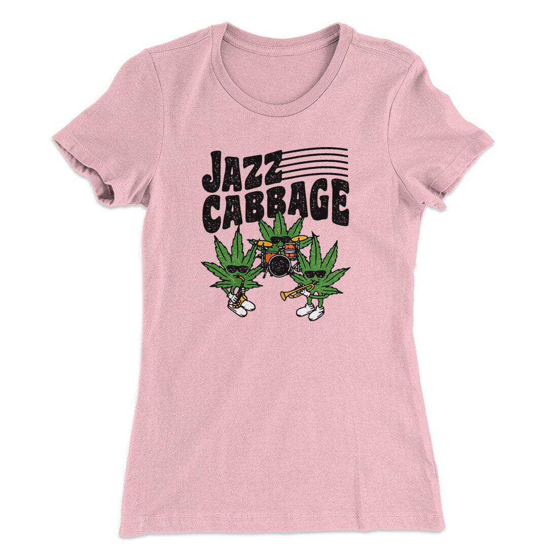 Jazz Cabbage Funny Women's T-Shirt | Funny Shirt from Famous In Real Life