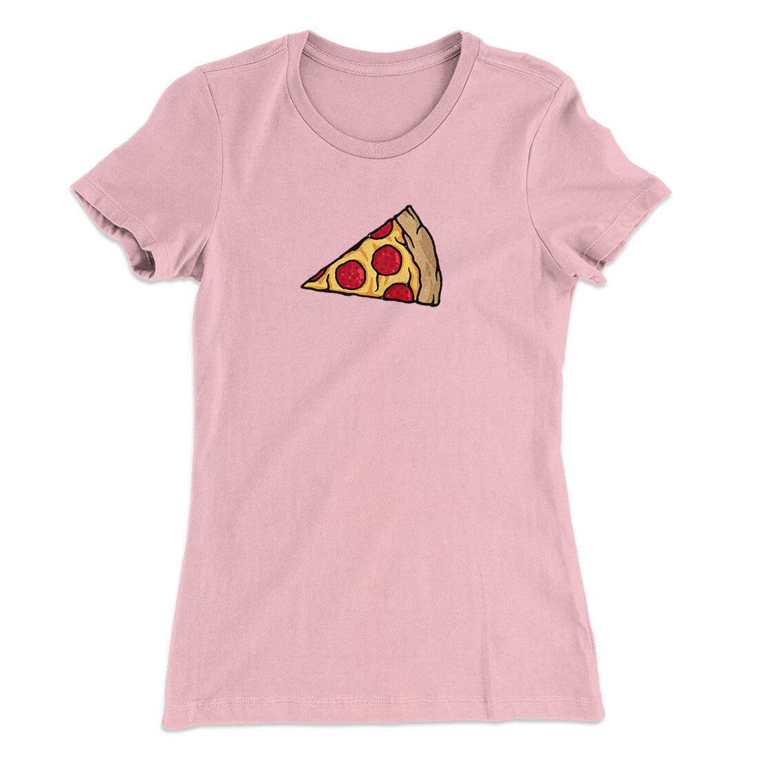 Pizza Slice Couple's Shirt Women's T-Shirt | Funny Shirt from Famous In Real Life