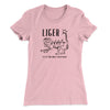 Liger Women's T-Shirt Light Pink | Funny Shirt from Famous In Real Life