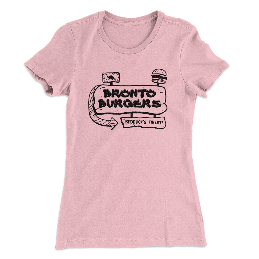 Bronto Burgers Women's T-Shirt | Funny Shirt from Famous In Real Life