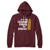 It's The Leaning Tower Of Cheeza Hoodie Maroon | Funny Shirt from Famous In Real Life