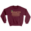 Unpainted Arizona Ugly Sweater Maroon | Funny Shirt from Famous In Real Life