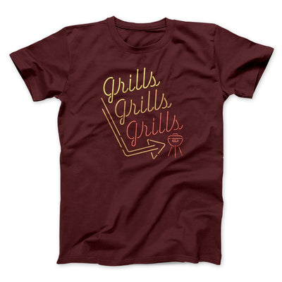 Grills Grills Grills Men/Unisex T-Shirt | Funny Shirt from Famous In Real Life
