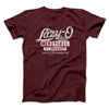 Lazy-O Motel Men/Unisex T-Shirt Maroon | Funny Shirt from Famous In Real Life