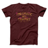 Pneumatic Transit Men/Unisex T-Shirt Maroon | Funny Shirt from Famous In Real Life