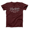 Martinis Bar Men/Unisex T-Shirt Maroon | Funny Shirt from Famous In Real Life