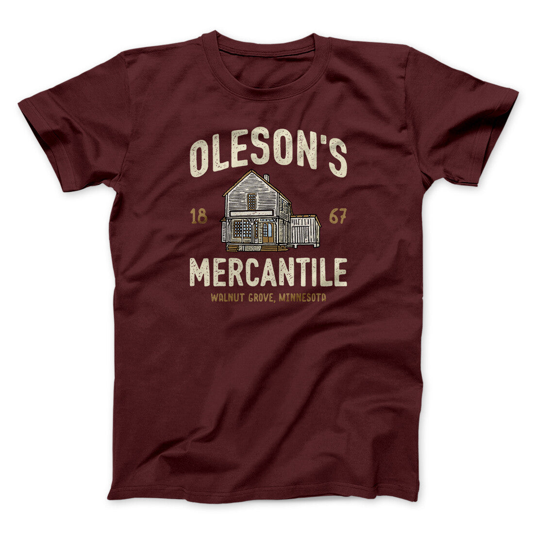 Oleson's Mercantile Funny Movie Men/Unisex T-Shirt | Funny Shirt from Famous In Real Life