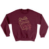 Grills Grills Grills Ugly Sweater Maroon | Funny Shirt from Famous In Real Life