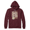 Hey, Careful Man, There’s A Beverage Here Hoodie Maroon | Funny Shirt from Famous In Real Life