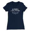 Of Quartz I Love Geology Women's T-Shirt Midnight Navy | Funny Shirt from Famous In Real Life