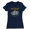 Amityville Bed And Breakfast Women's T-Shirt Midnight Navy | Funny Shirt from Famous In Real Life