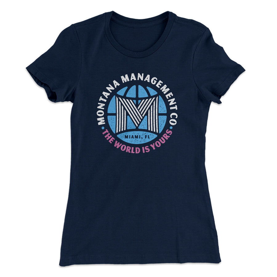 Montana Management Co Women's T-Shirt | Funny Shirt from Famous In Real Life
