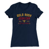 Gold Rush Jewelry Women's T-Shirt Midnight Navy | Funny Shirt from Famous In Real Life