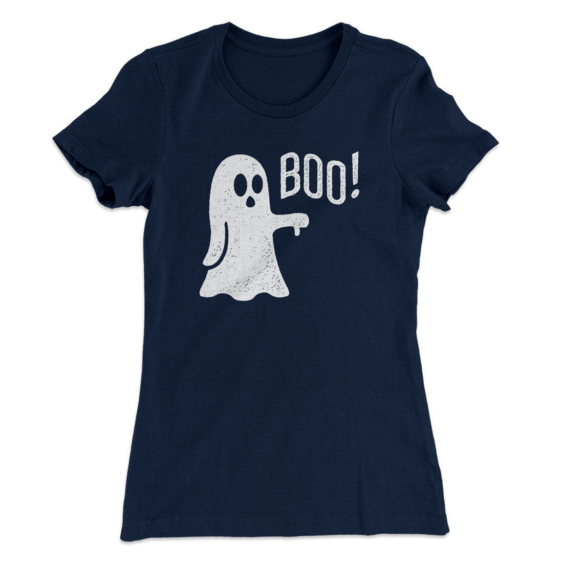 Boo - Ghost Women's T-Shirt | Funny Shirt from Famous In Real Life