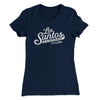 Los Santos Customs Women's T-Shirt Midnight Navy | Funny Shirt from Famous In Real Life