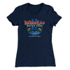 Waterloo Water Park, San Dimas Women's T-Shirt Midnight Navy | Funny Shirt from Famous In Real Life