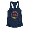 Rudy And The New Huevo Rancheros Women's Racerback Tank Midnight Navy | Funny Shirt from Famous In Real Life
