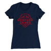 Reindeer Games Women's T-Shirt Midnight Navy | Funny Shirt from Famous In Real Life