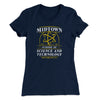 Midtown School Of Science And Technology Women's T-Shirt Midnight Navy | Funny Shirt from Famous In Real Life