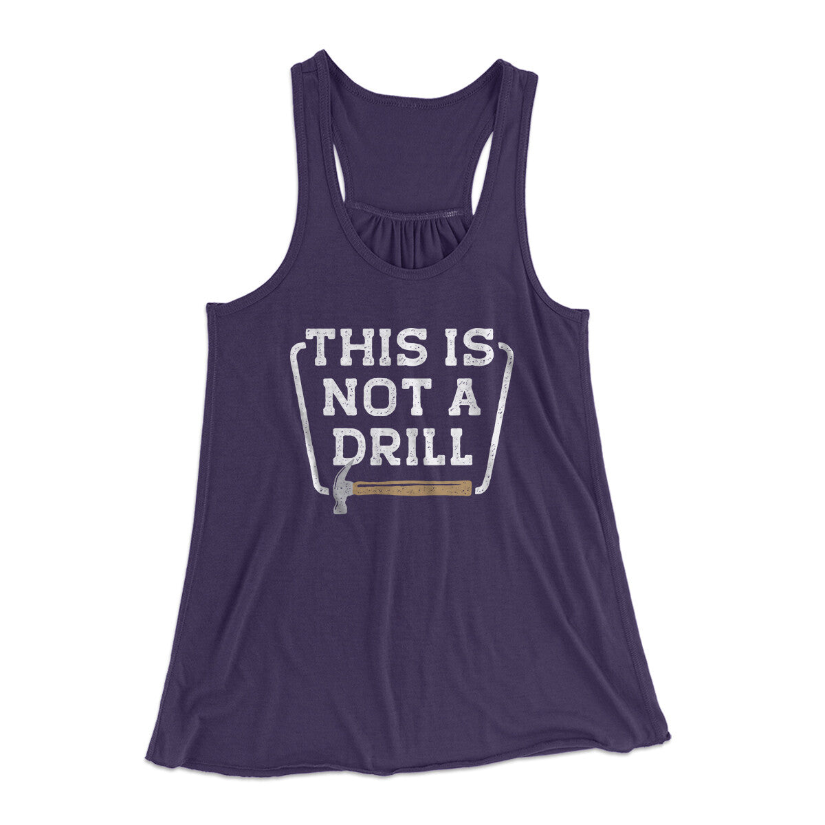This Is Not A Drill Funny Women's Flowey Racerback Tank Top | Funny Shirt from Famous In Real Life