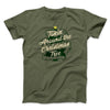 Tokin Around The Christmas Tree Men/Unisex T-Shirt Military Green | Funny Shirt from Famous In Real Life
