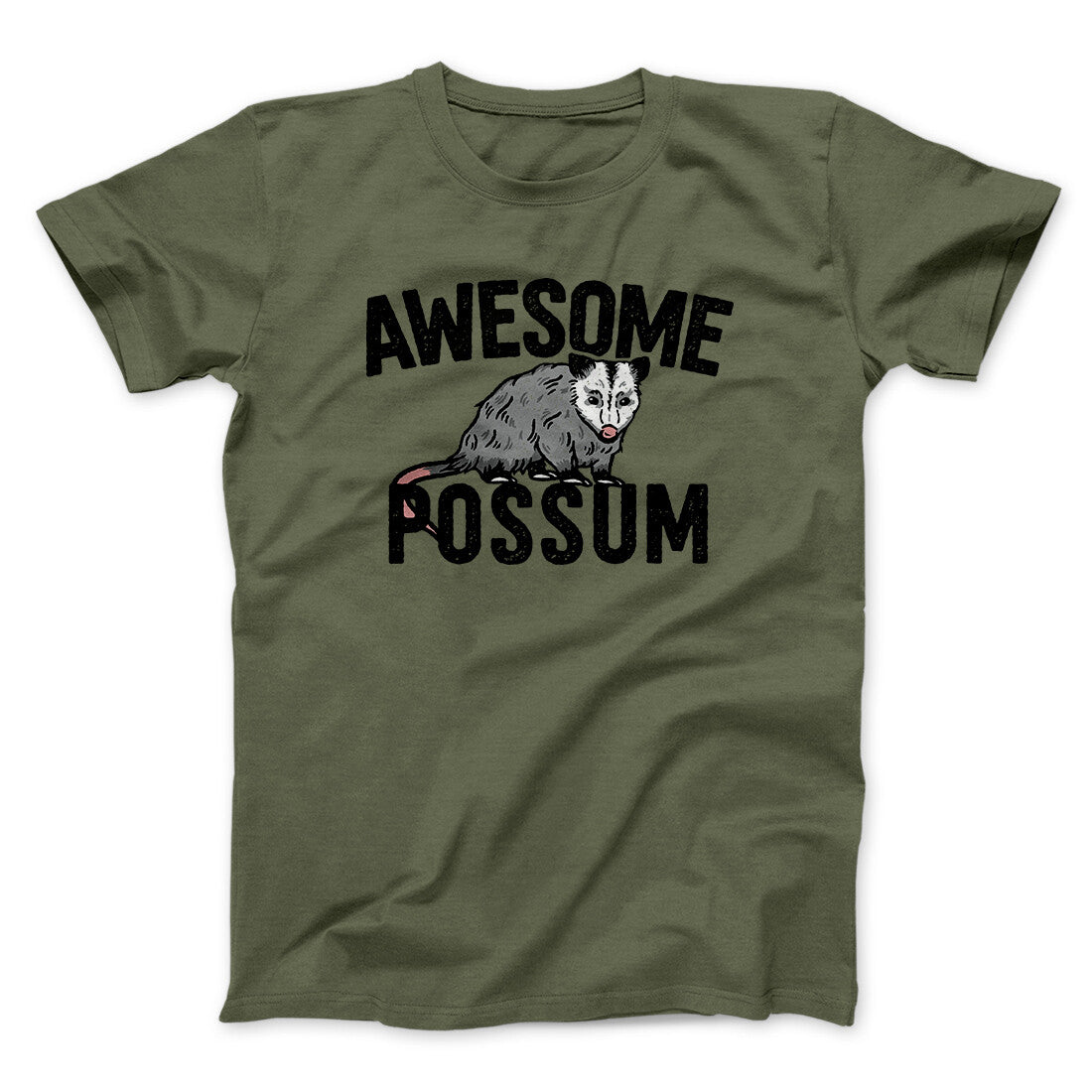Awesome Possum Funny Men/Unisex T-Shirt | Funny Shirt from Famous In Real Life
