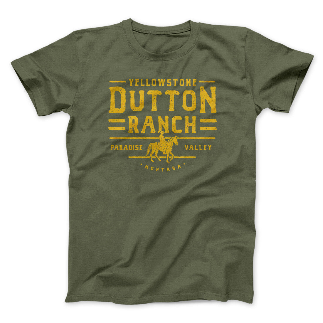 Yellowstone Dutton Ranch Men/Unisex T-Shirt | Funny Shirt from Famous In Real Life