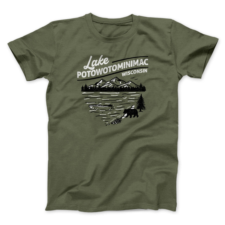 Lake Potowotominimac Funny Movie Men/Unisex T-Shirt | Funny Shirt from Famous In Real Life