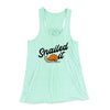 Snailed It Women's Flowey Racerback Tank Top Mint | Funny Shirt from Famous In Real Life