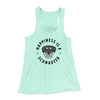 Happiness Is A Schnauzer Women's Flowey Racerback Tank Top Mint | Funny Shirt from Famous In Real Life