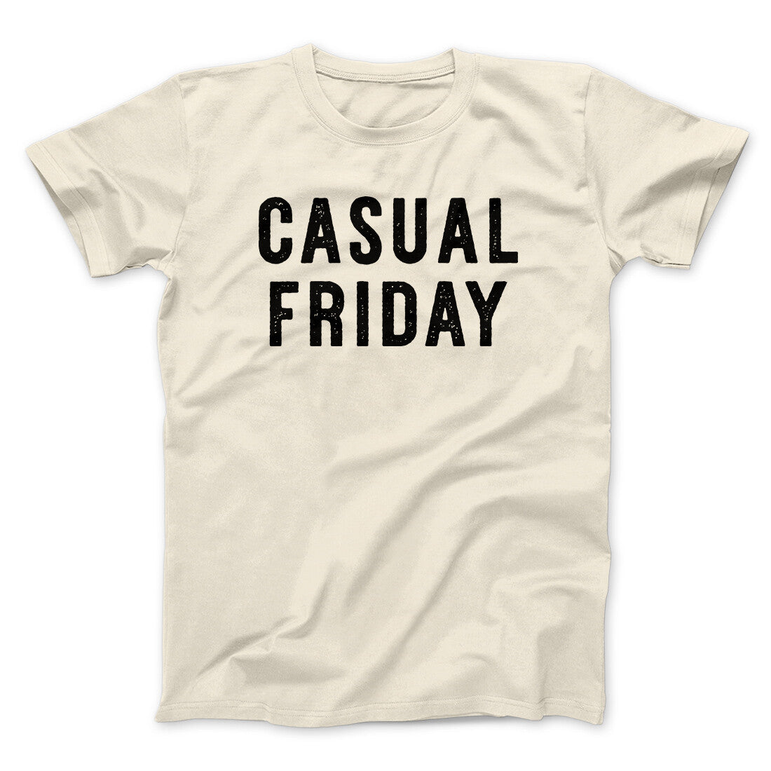 Casual Friday Funny Men/Unisex T-Shirt Natural | Funny Shirt from Famous In Real Life