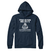 Thornton Melon's Tall And Fat Hoodie Navy Blue | Funny Shirt from Famous In Real Life