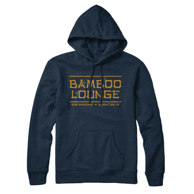 Bamboo Lounge Hoodie Navy Blue | Funny Shirt from Famous In Real Life