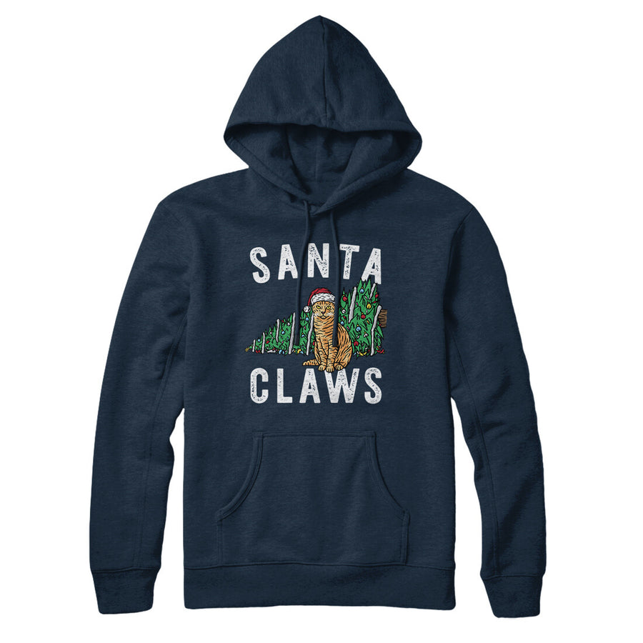 Santa Claws Hoodie | Funny Shirt from Famous In Real Life