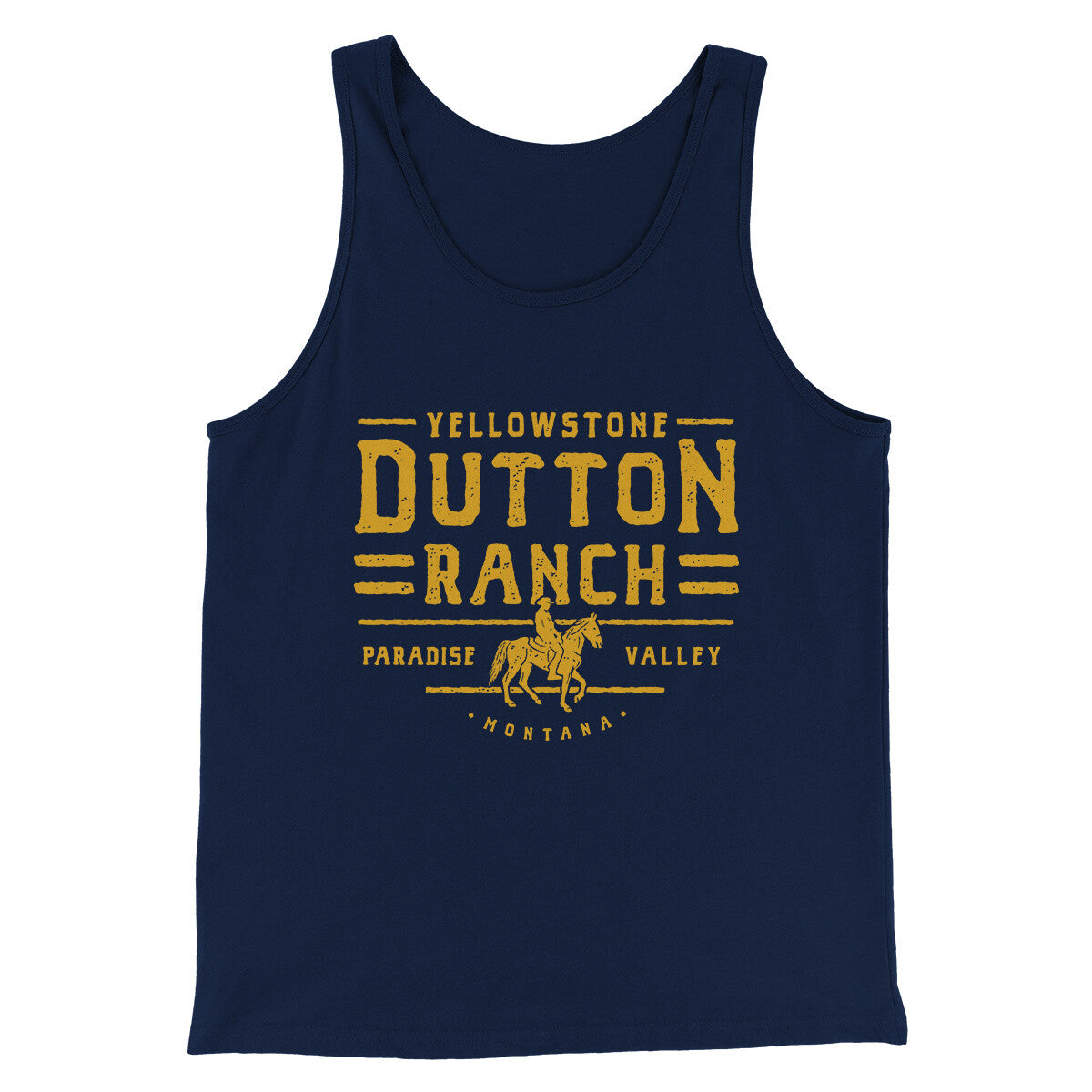 Yellowstone Dutton Ranch Men/Unisex Tank Top | Funny Shirt from Famous In Real Life