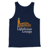 The Lighthouse Lounge Funny Movie Men/Unisex Tank Top Navy | Funny Shirt from Famous In Real Life