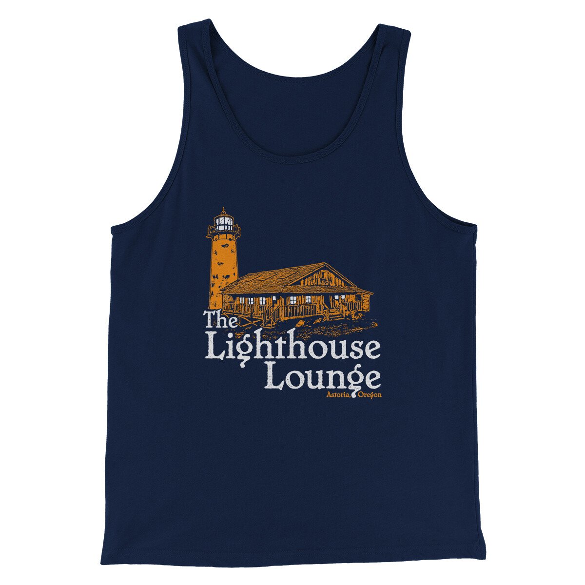 The Lighthouse Lounge Funny Movie Men/Unisex Tank Top | Funny Shirt from Famous In Real Life