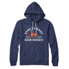 Stay Classy San Diego Hoodie Navy | Funny Shirt from Famous In Real Life