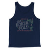 The North Pole Strip Club Men/Unisex Tank Top Navy | Funny Shirt from Famous In Real Life