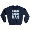 Matzo Matzo Man Ugly Sweater Navy | Funny Shirt from Famous In Real Life
